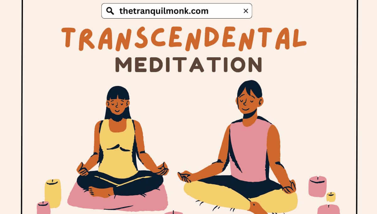 2 persons practising transcendental meditation