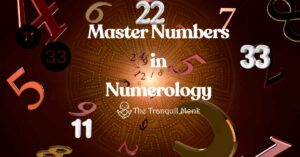 What are master numbers in numerology?